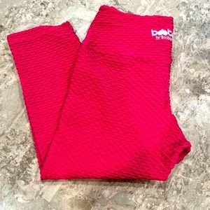 Booty by Brabants Raspberry cropped leggings OSFM